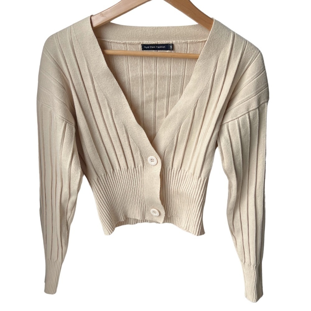 Ayal Dark Fashion size medium cropped cardigan
